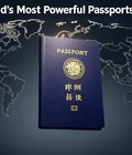 The World's Most Powerful Passports in 2021